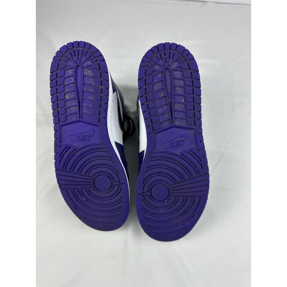 Nike Air Jordan 1 High OG GS 'Court Purple 2.0' 575441-500 Youth Size 5.5Y (7W) - Picture 7 of 8